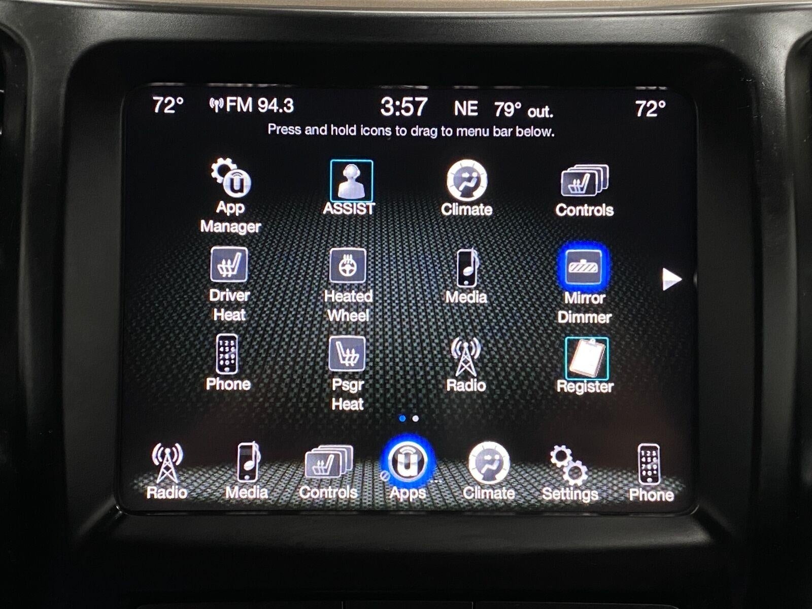 2016 Jeep Cherokee 4WD 4dr Altitude