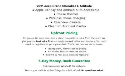 2021 Jeep Grand Cherokee L Altitude 4x4