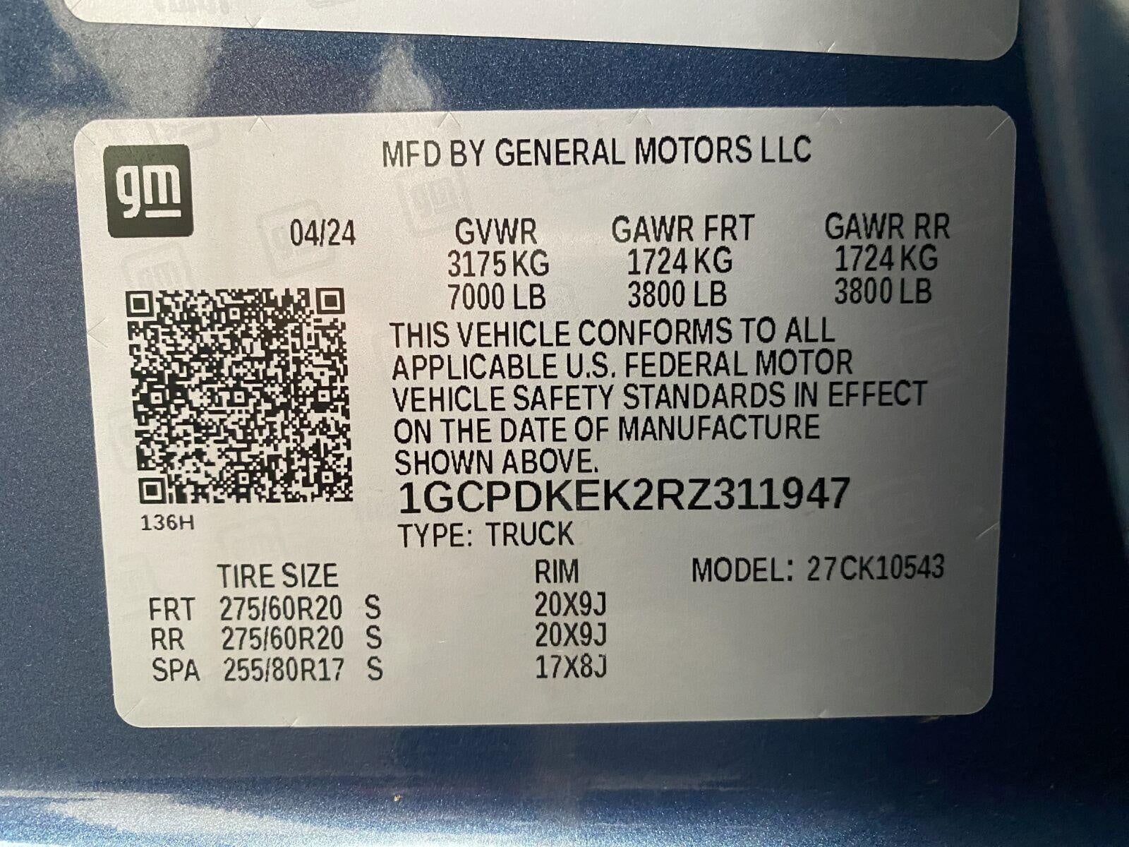 2024 Chevrolet SILVERADO 1500 LT