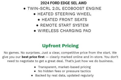 2024 Ford Edge SEL AWD