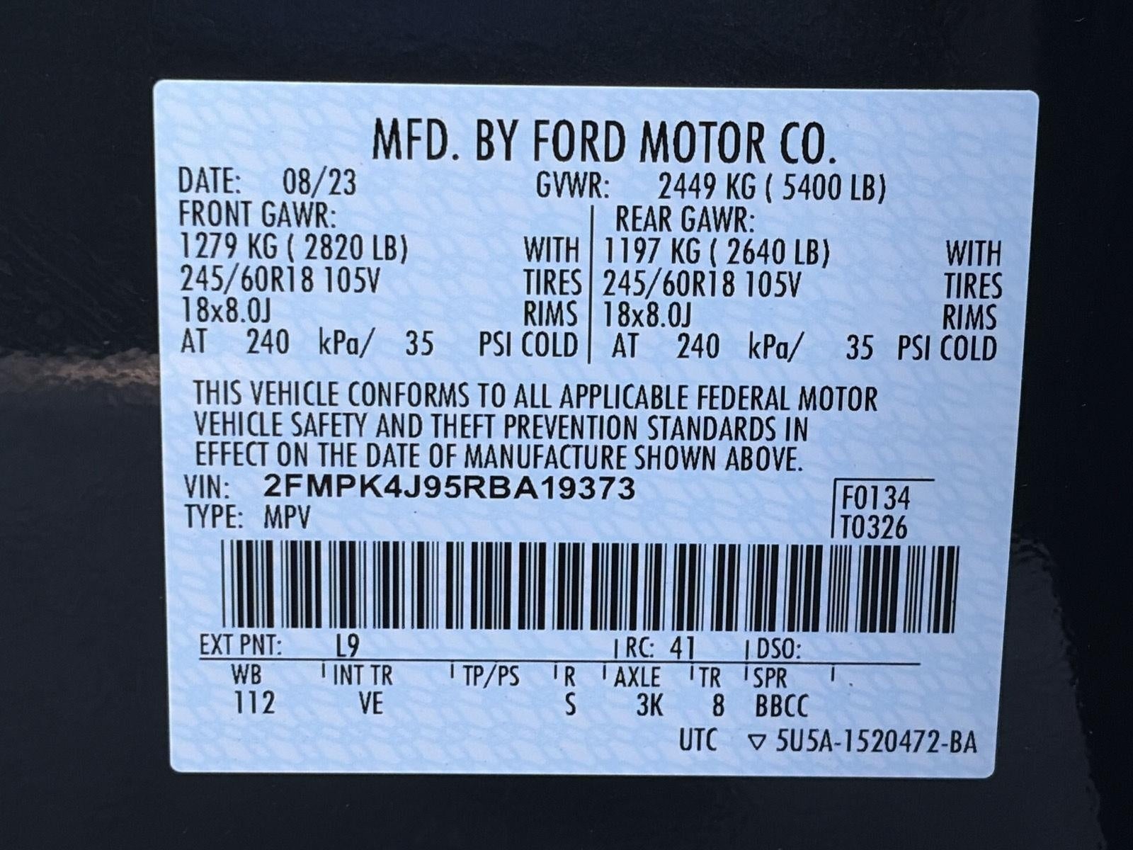 2024 Ford Edge SEL AWD