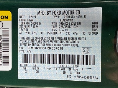 2024 Ford Bronco Sport Big Bend 4x4