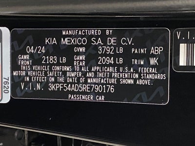 2024 Kia Forte GT-Line IVT