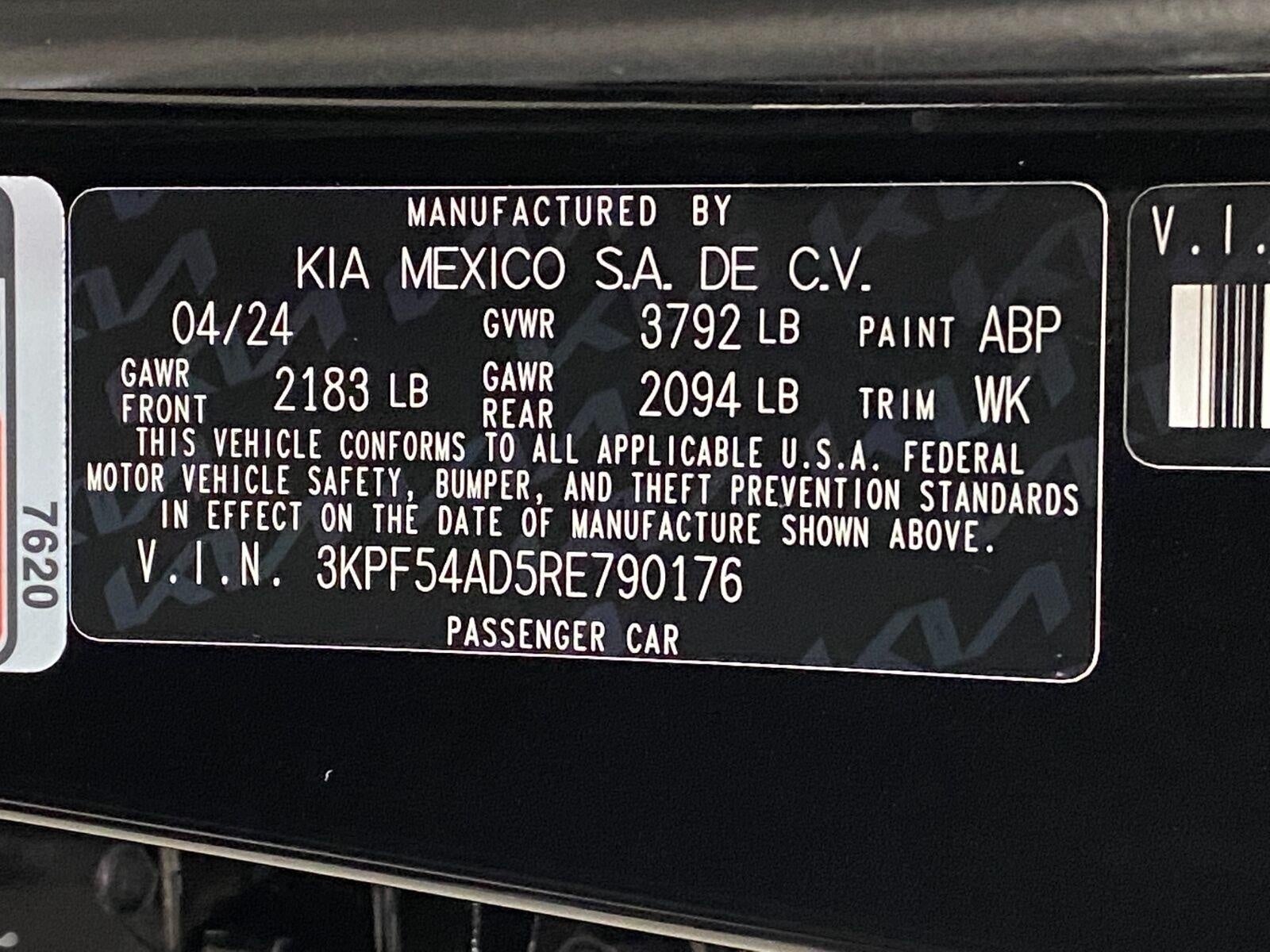 2024 Kia Forte GT-Line IVT