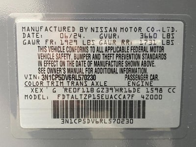 2024 Nissan Kicks SR FWD