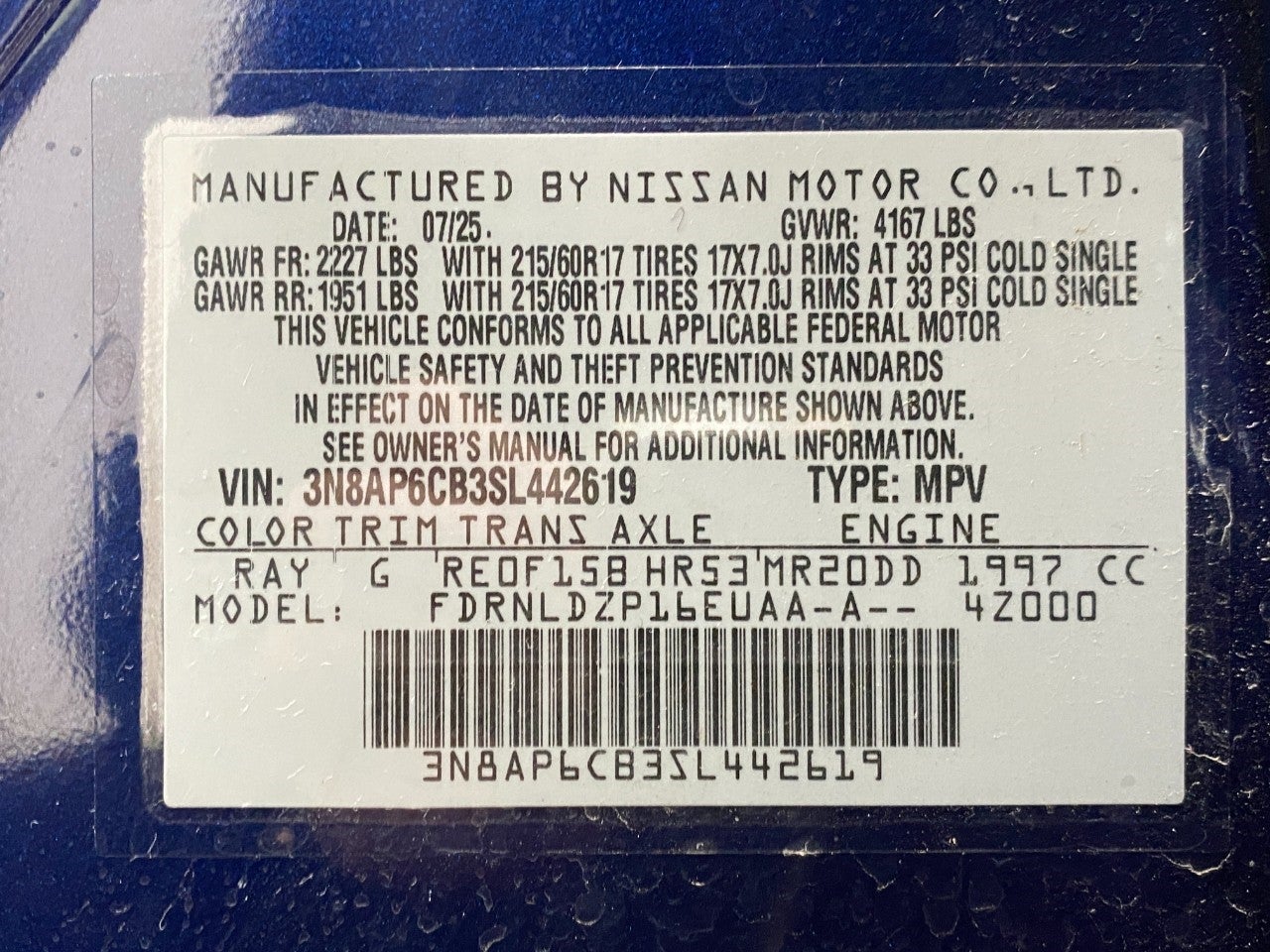 2025 Nissan Kicks SV AWD