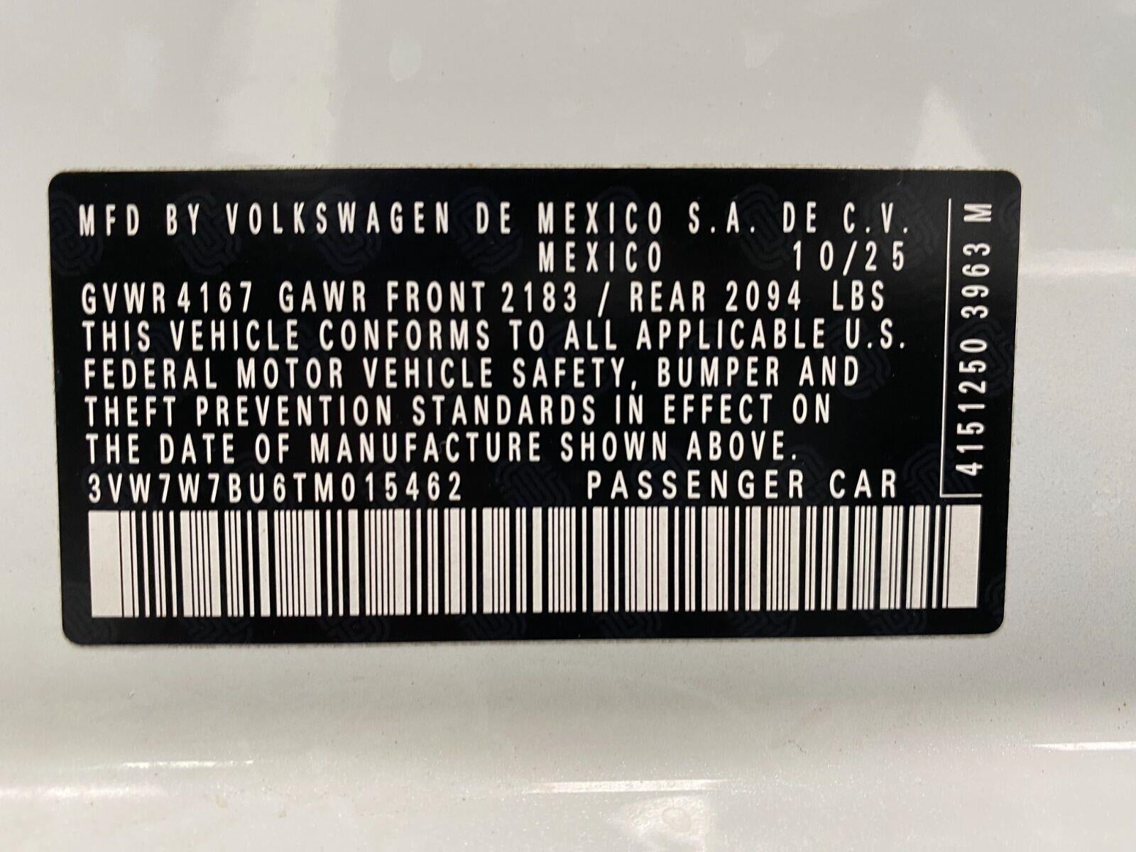2026 Volkswagen Jetta SE Auto