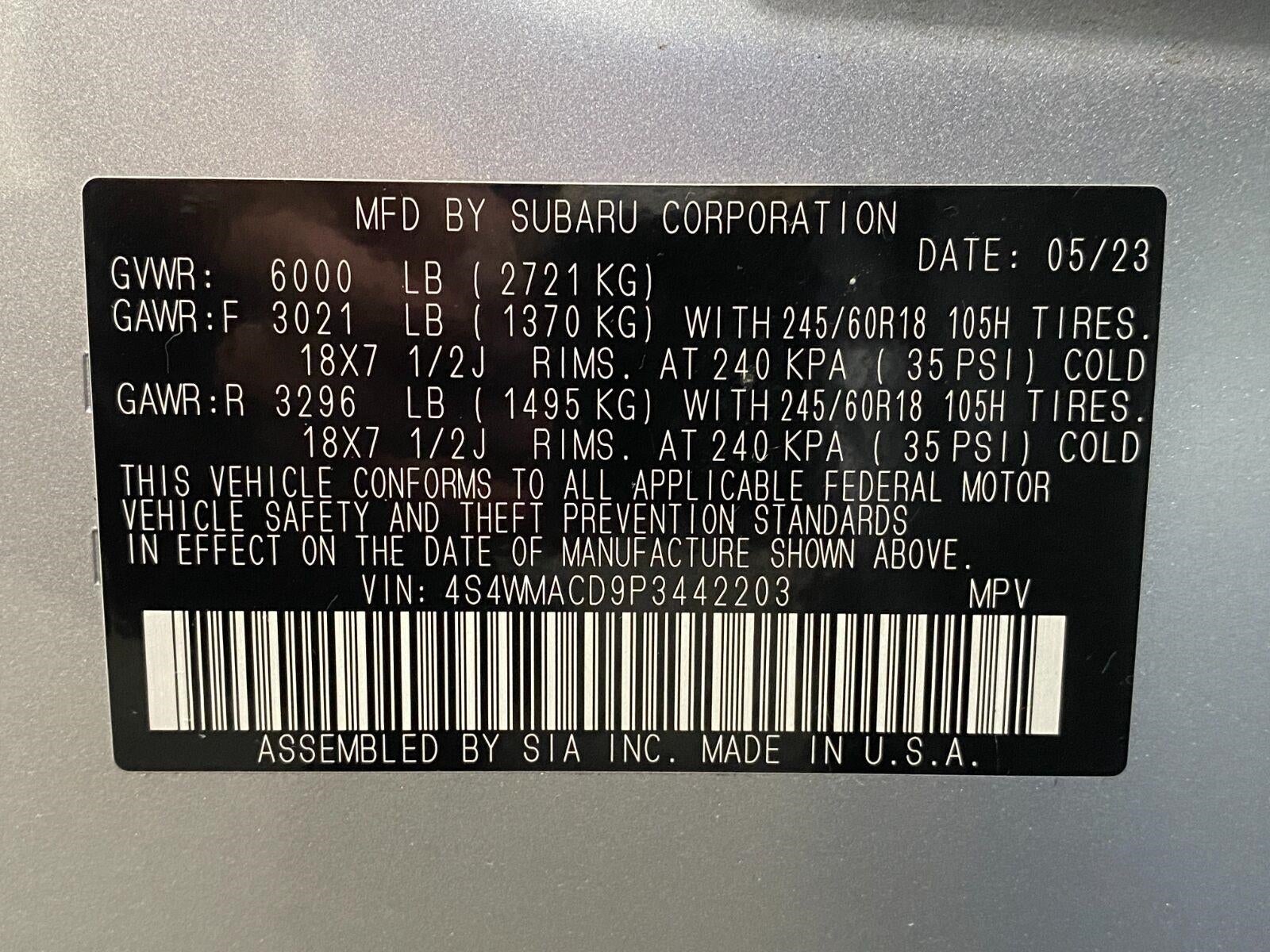 2023 Subaru Ascent Premium 8-Passenger