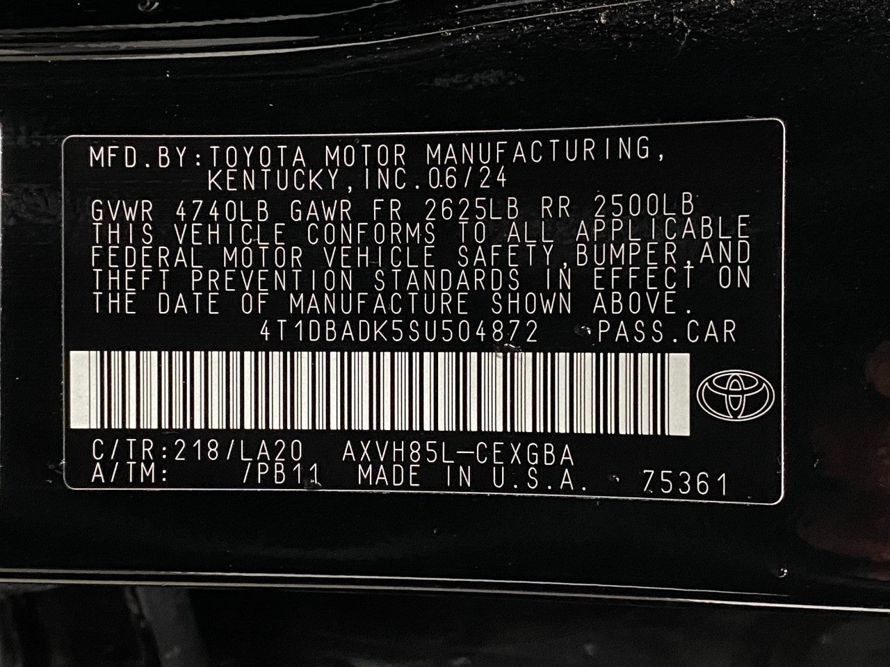 2025 Toyota Camry XLE AWD