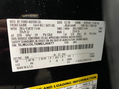 2021 Lincoln Navigator L Reserve 4x4