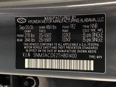 2026 Hyundai TUCSON SE AWD