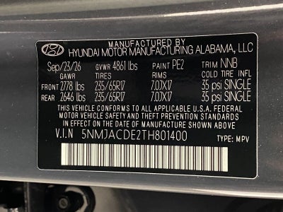 2026 Hyundai TUCSON SE AWD