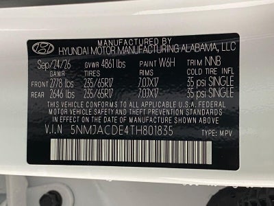 2026 Hyundai TUCSON SE AWD