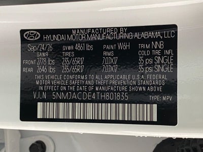 2026 Hyundai TUCSON SE AWD