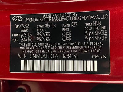 2026 Hyundai TUCSON SE AWD