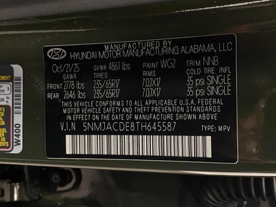 2026 Hyundai TUCSON SE AWD