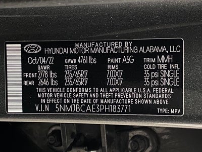 2023 Hyundai TUCSON SEL AWD