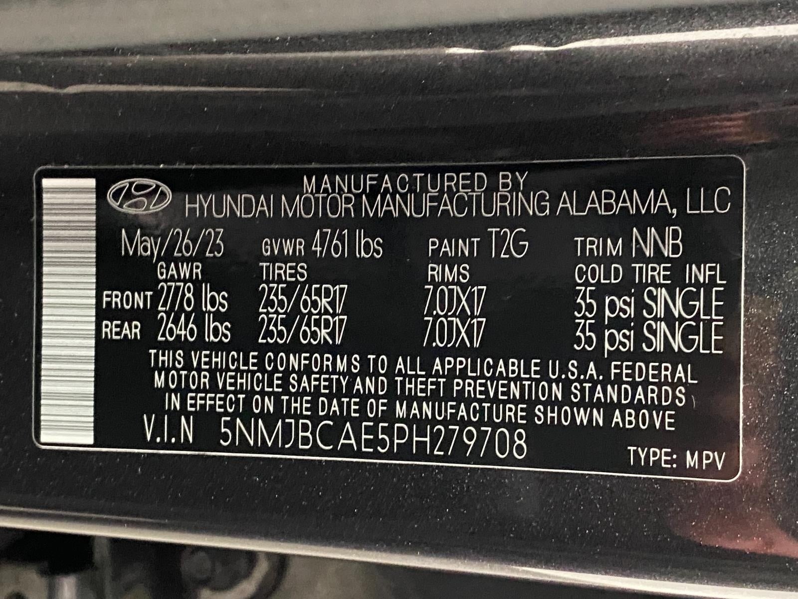 2023 Hyundai TUCSON SEL AWD
