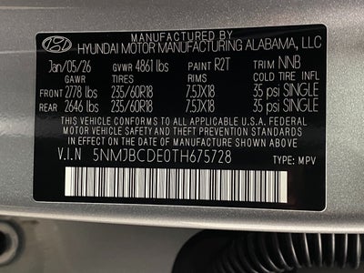 2026 Hyundai TUCSON SEL AWD