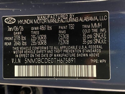 2026 Hyundai TUCSON SEL