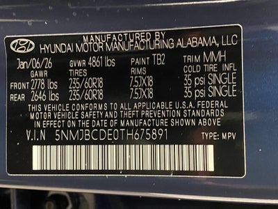 2026 Hyundai TUCSON SEL