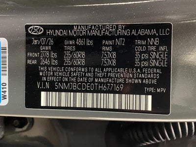 2026 Hyundai TUCSON SEL