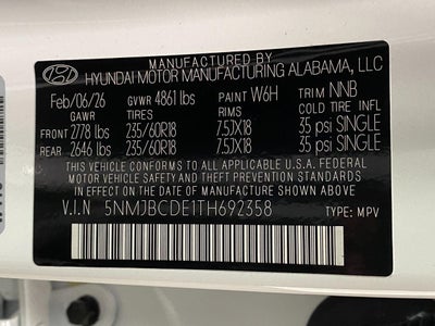 2026 Hyundai TUCSON SEL AWD