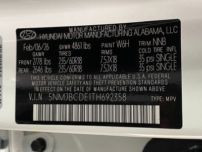 2026 Hyundai TUCSON SEL AWD