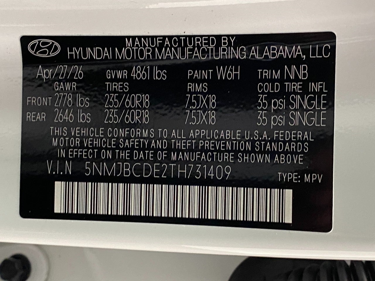 2026 Hyundai TUCSON SEL AWD