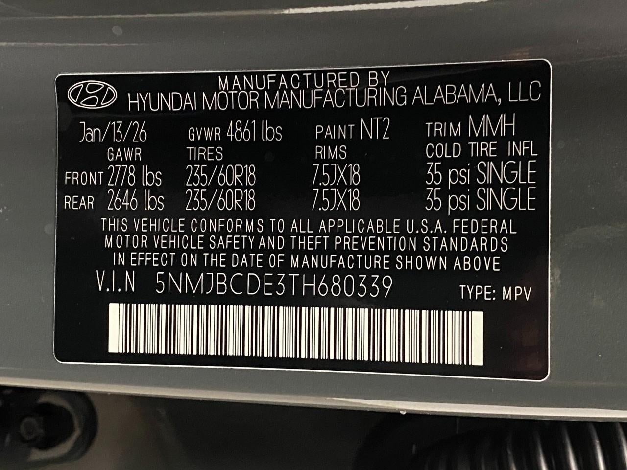 2026 Hyundai TUCSON SEL