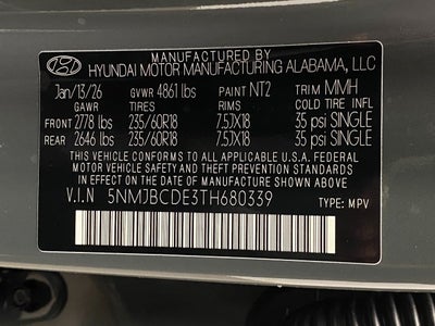 2026 Hyundai TUCSON SEL