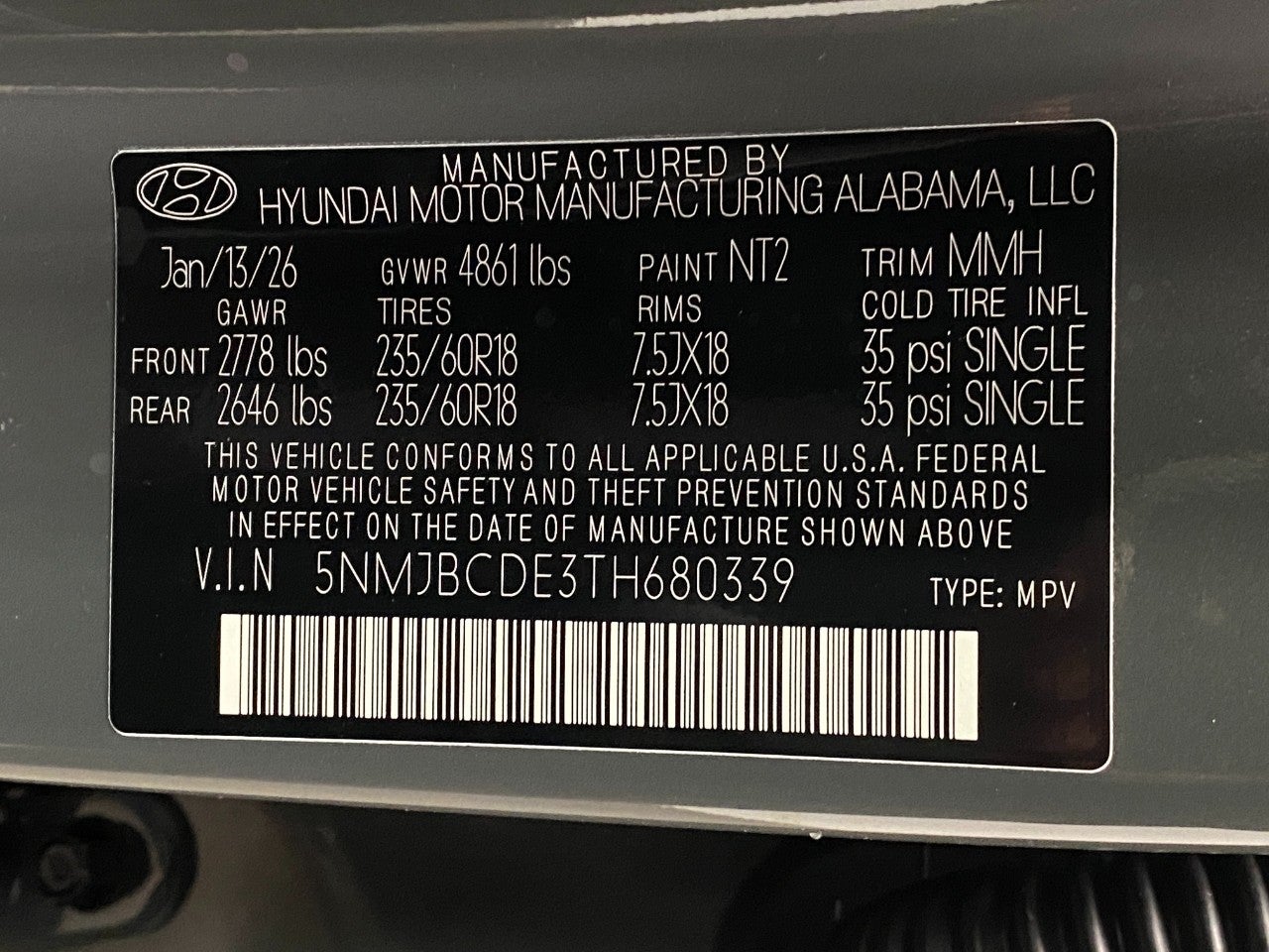 2026 Hyundai TUCSON SEL