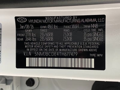 2026 Hyundai TUCSON SEL