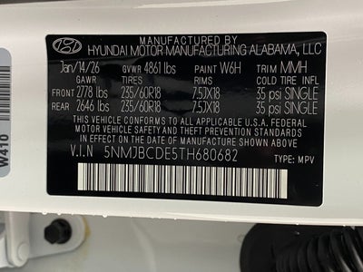 2026 Hyundai TUCSON SEL AWD