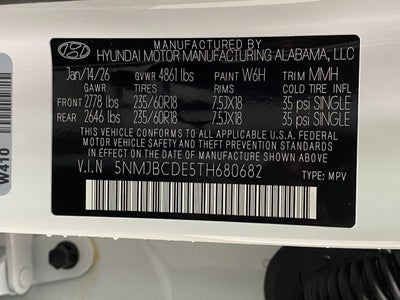 2026 Hyundai TUCSON SEL AWD