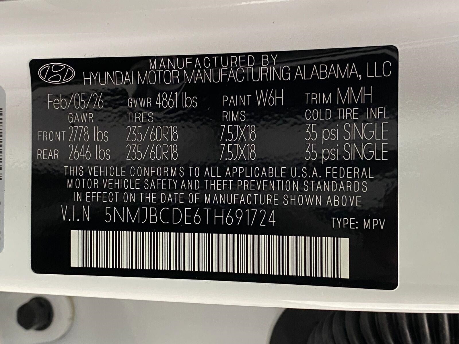 2026 Hyundai TUCSON SEL AWD