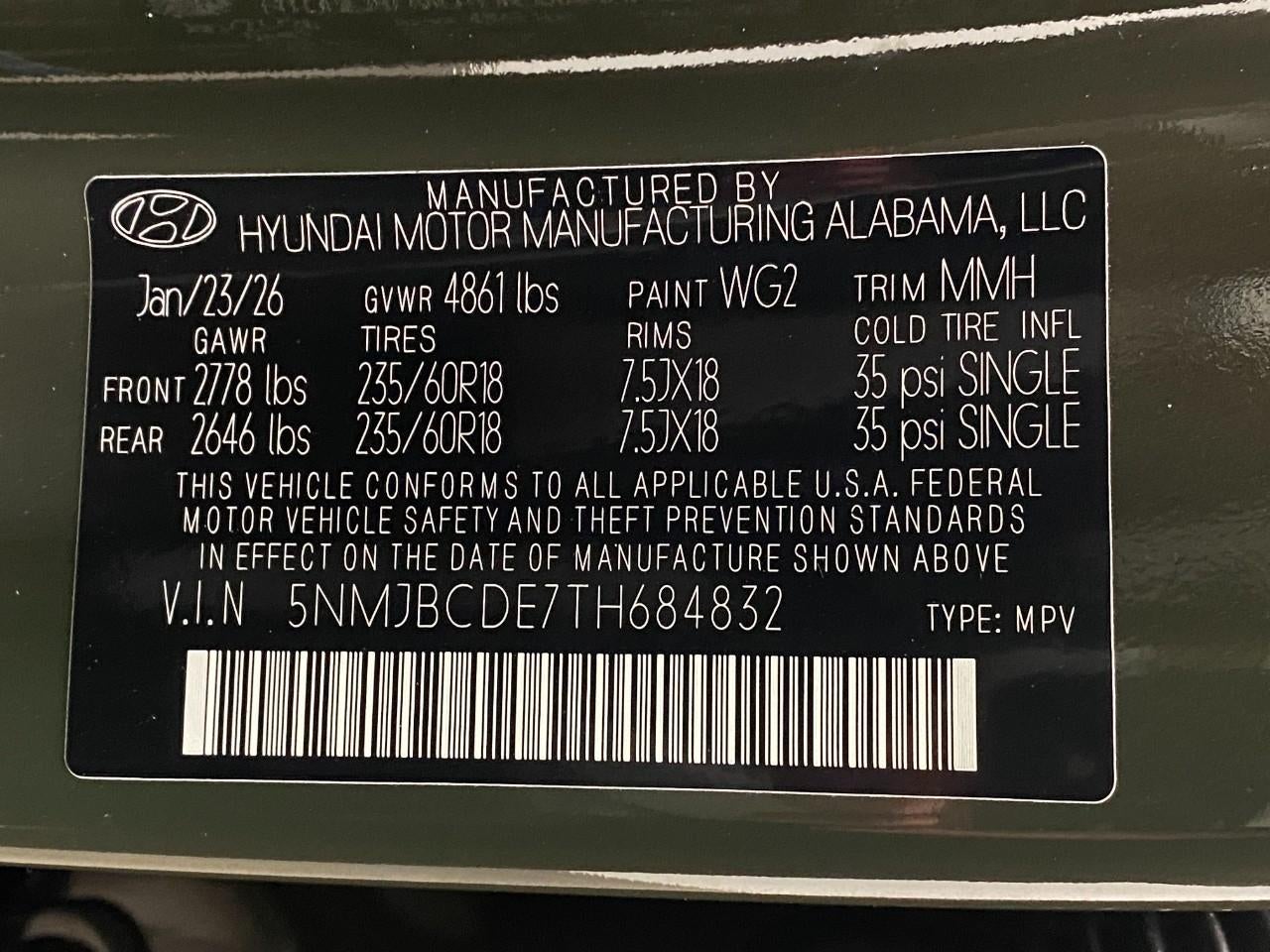 2026 Hyundai TUCSON SEL