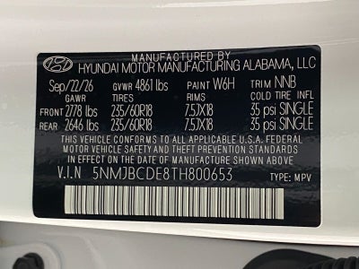 2026 Hyundai TUCSON SEL AWD