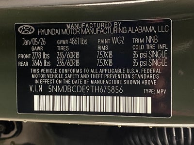 2026 Hyundai TUCSON SEL AWD