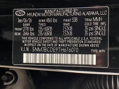 2026 Hyundai TUCSON SEL AWD