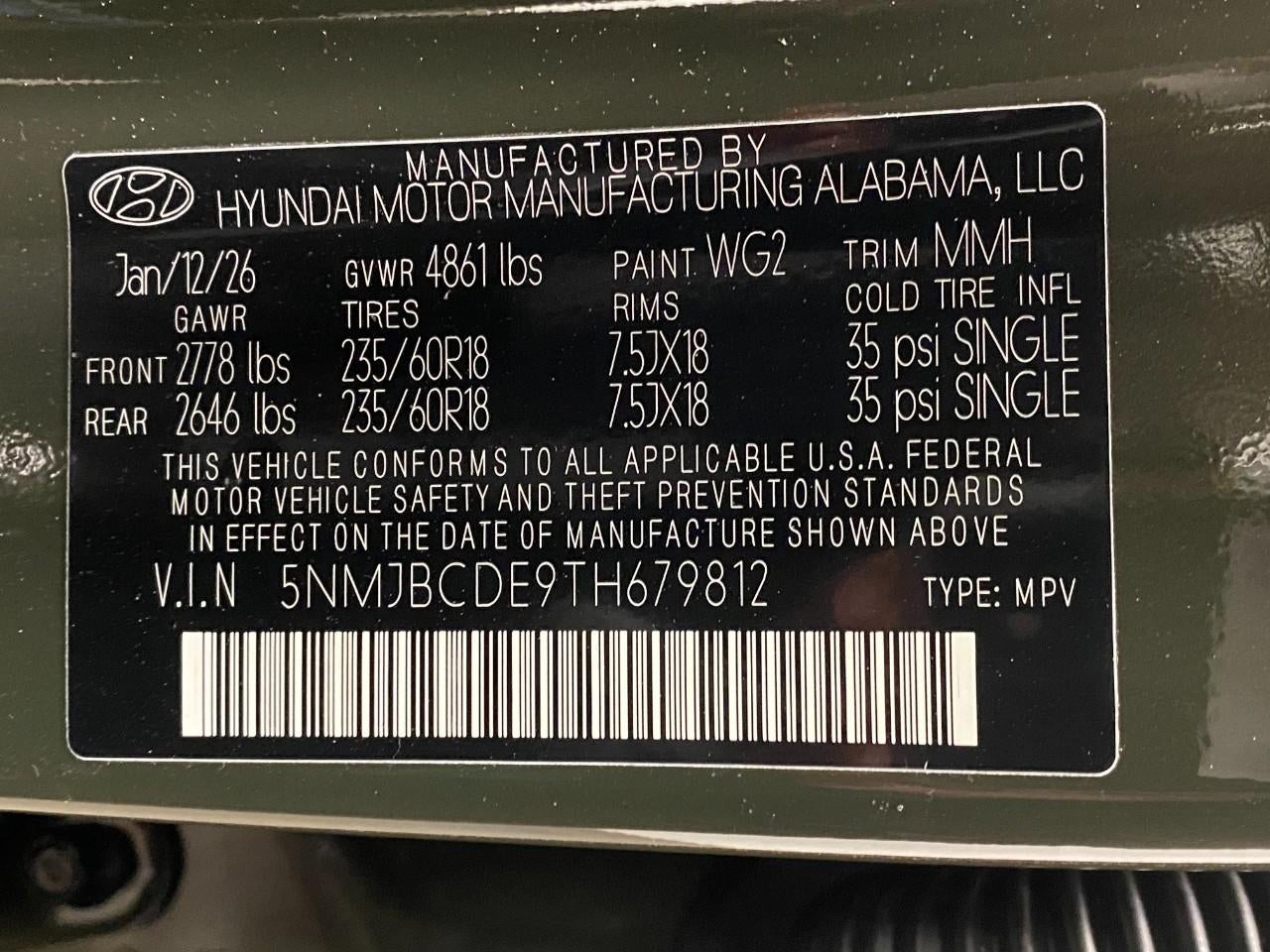 2026 Hyundai TUCSON SEL