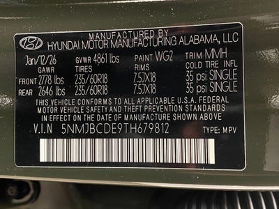 2026 Hyundai TUCSON SEL