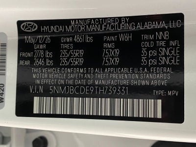 2026 Hyundai TUCSON SEL AWD