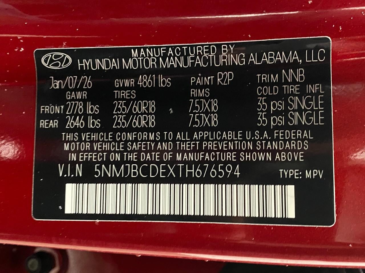 2026 Hyundai TUCSON SEL