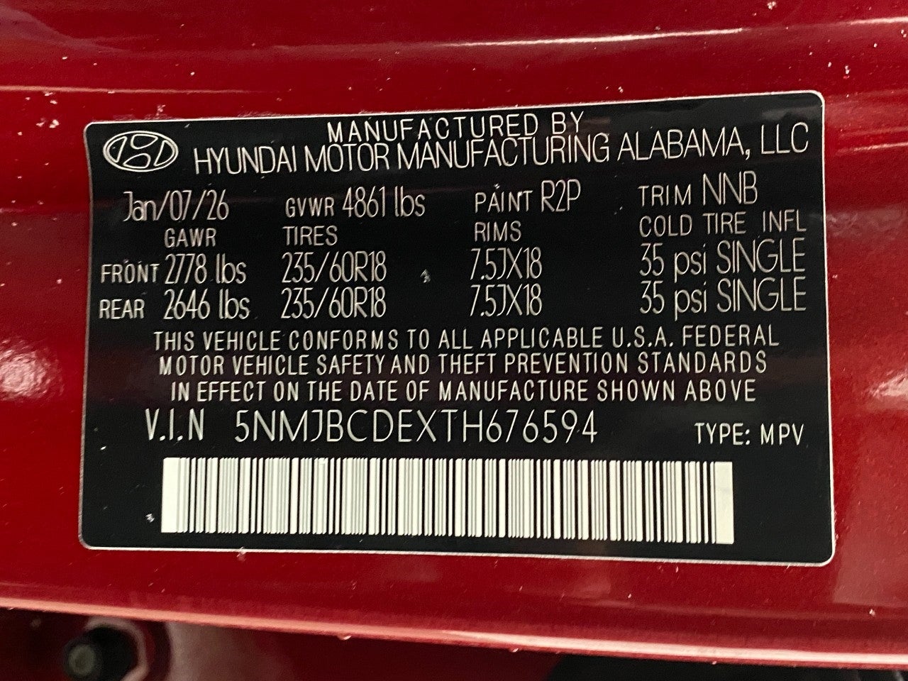 2026 Hyundai TUCSON SEL