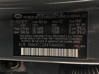 2026 Hyundai TUCSON SEL Premium AWD