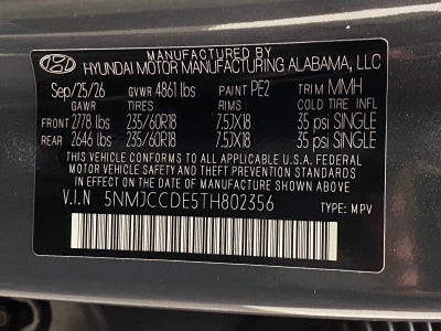 2026 Hyundai TUCSON SEL Premium AWD