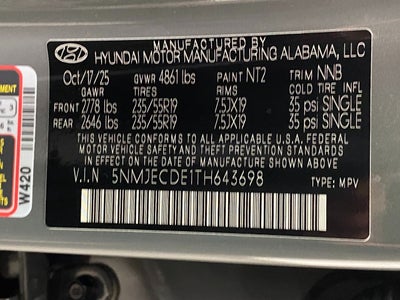 2026 Hyundai TUCSON Limited AWD