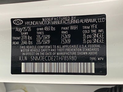 2026 Hyundai TUCSON Limited AWD