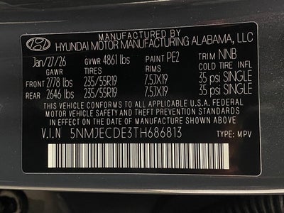 2026 Hyundai TUCSON Limited AWD